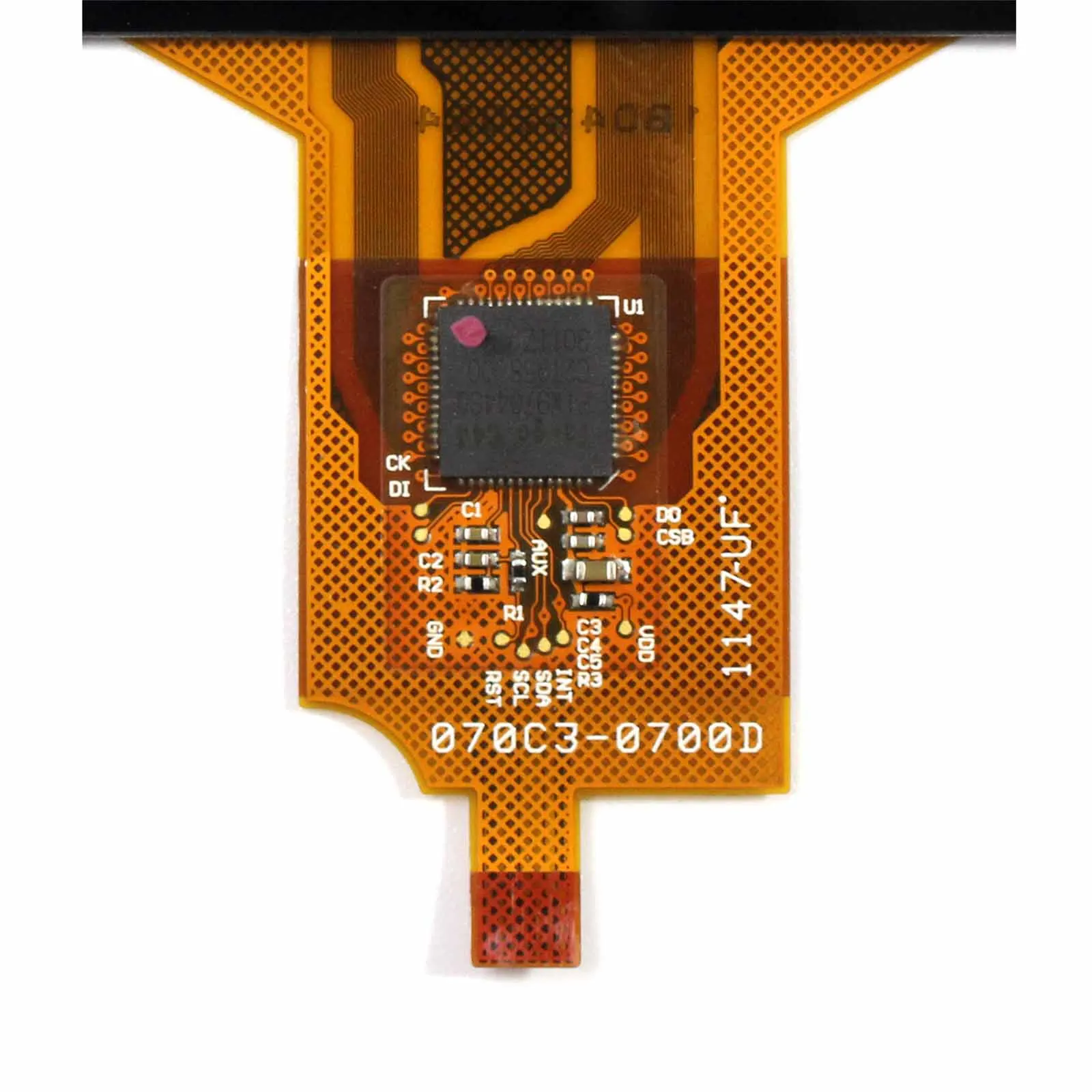 Совместим с 7 дюймовым Φ 1280x800 ЖК экраном 8 контактный разъем FPC Размер 172 мм x 120