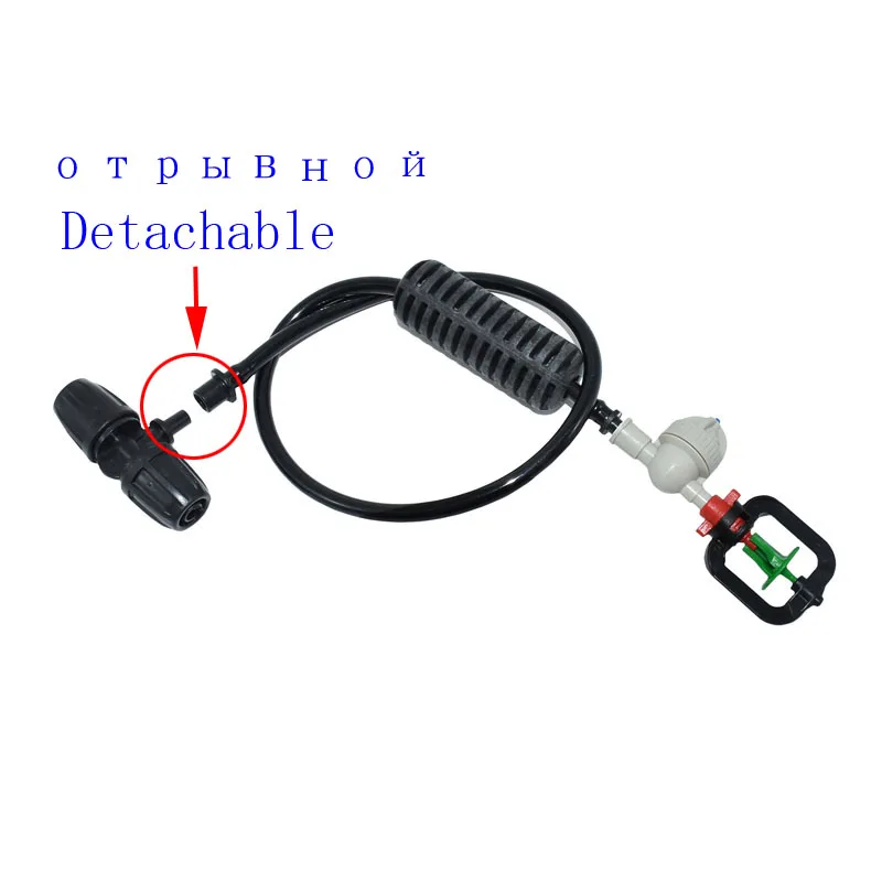 30 м DIY микро Оросительная Система садовые наборы для полива спрей спринклер орошение для сельскохозяйственной теплицы, сада, растений