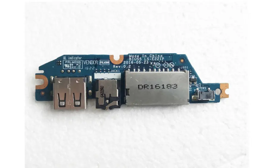 

Оригинальный Для Lenovo 310S-15 USB аудио Плата выключатель питания кнопочная плата LS-E221P