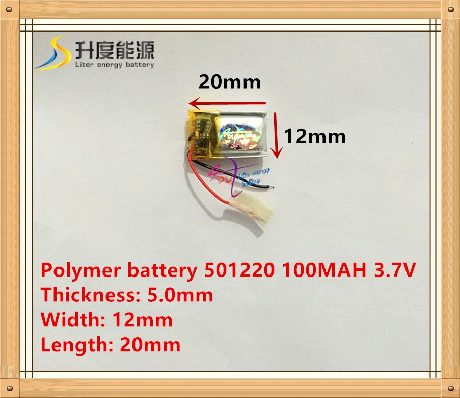 3 7 V 501220 051220 WEP200 WEP210 WEP301 Bluetooth Гарнитура 3D Аккумулятор для очков 100MAH|battery 100mah|batteries