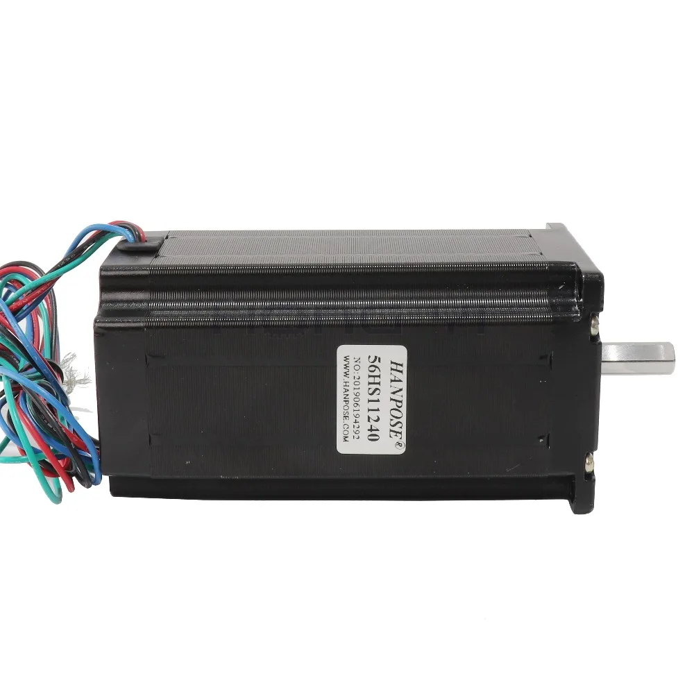 3 шт. NEMA23 шаговый двигатель 57x112 мм 4-свинец 4A 3N. М/Nema 23 шаговый двигатель 428Oz-in для 3D принтер для гравировальный станок с ЧПУ, фрезерный станок с ЧПУ