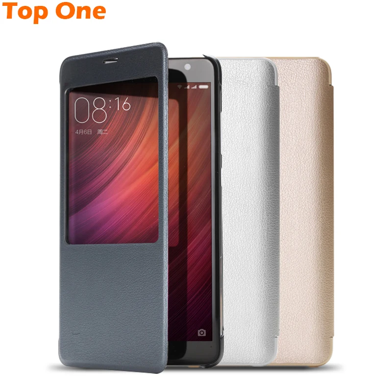 Оригинал Xiaomi Откидная Крышка для Redmi Pro Дело Кожи Сальто Стенд Держатель Shell Редми