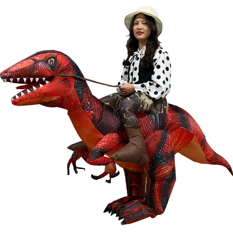 Purim T-REX Костюм надувной костюм динозавра Blowup динозавр карнавальный на Хеллоуин