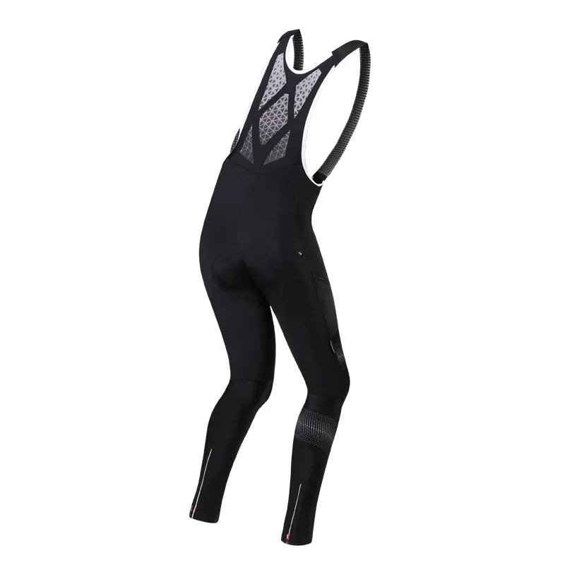 Santic Cycling Pants Men Winter Fleece Thermal Long Bike Windproof Reflective Bicycle Bib Tights Culotte Ciclismo | Спорт и