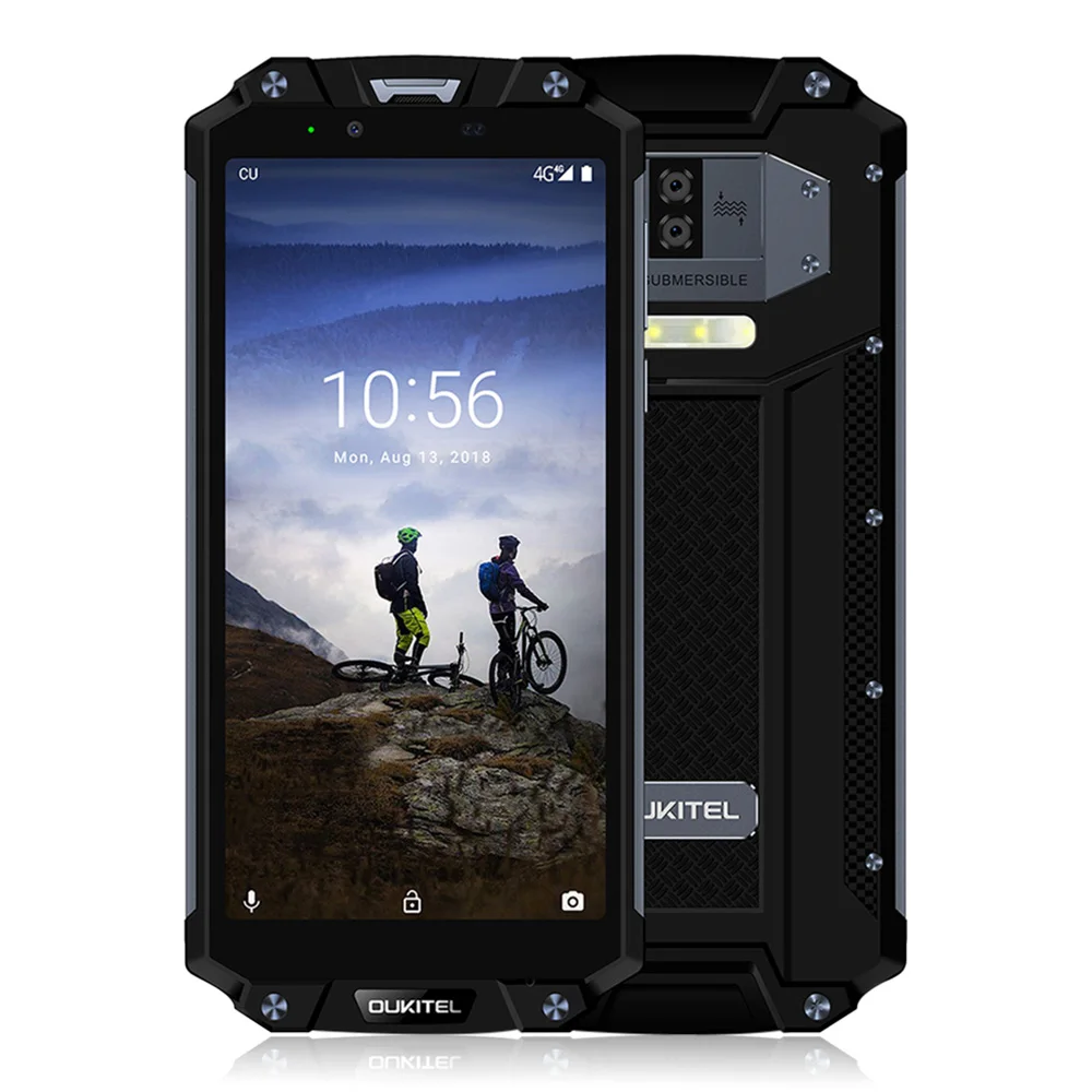 OUKITEL WP2 смартфон с 6 дюймовым дисплеем восьмиядерным процессором MT6750T ОЗУ 4 Гб ПЗУ 64