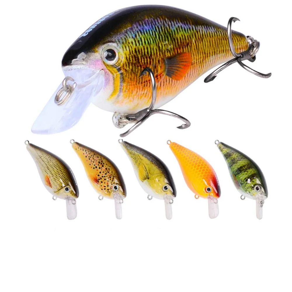 1 шт. воблер рыболовные приманки 7 6 см 12 5 г Джеркбейт Crankbait качество плавающая