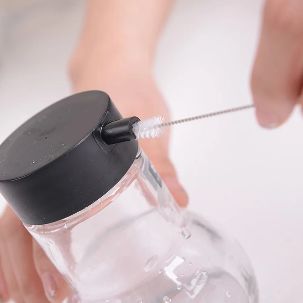 Behogar 8 шт. Нержавеющая сталь многоразовые длинные соломинки для питья с 2 щеточка