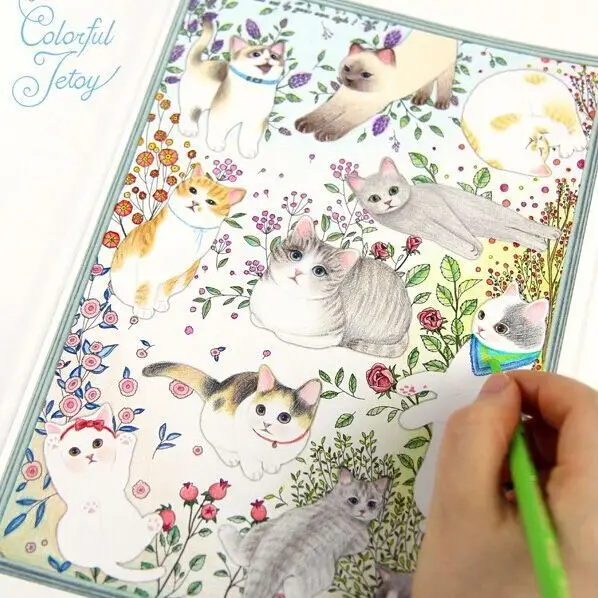 80 страниц секретный сад классический раскраска книга продаж коллекция красочные