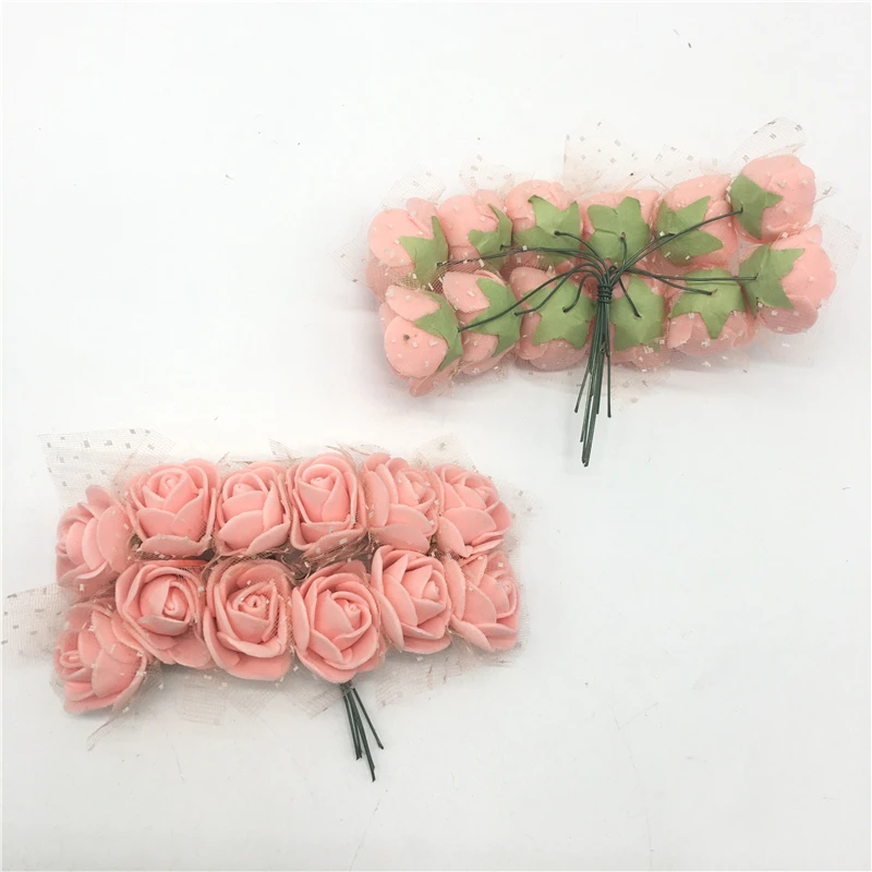 24 шт. искусственные розы из пенопласта | Дом и сад