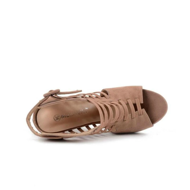 LISM/женские босоножки на высоком каблуке сезон весна-осень пикантные модные в