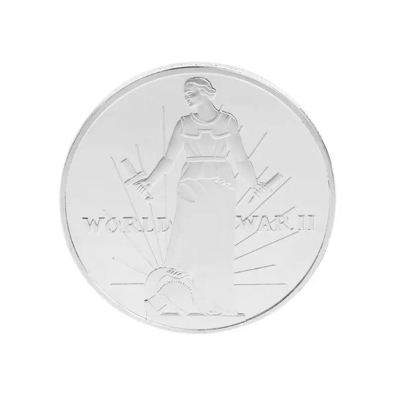 Серебряная/Золотая памятная монета 2-й мировой войны американская коллекция