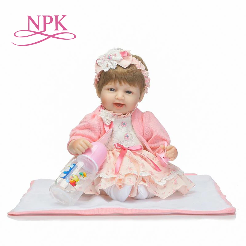 Кукла реборн NPK мягкая на ощупь милая Премиум Кукла-младенец Реалистичная