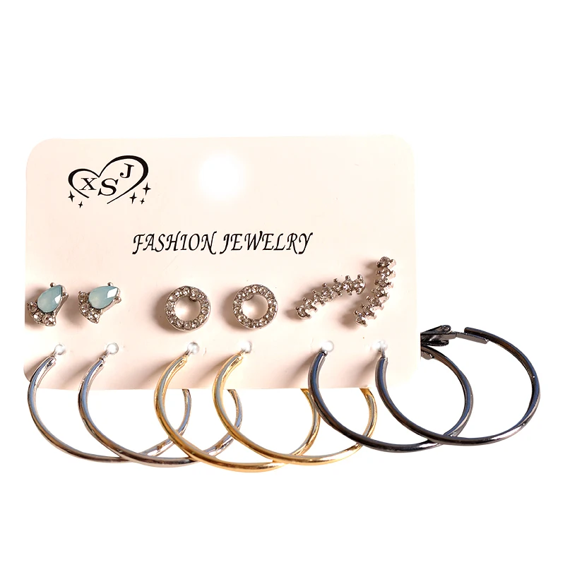 Новые модные женские аксессуары оптовая продажа серьги для девочек и мужчин