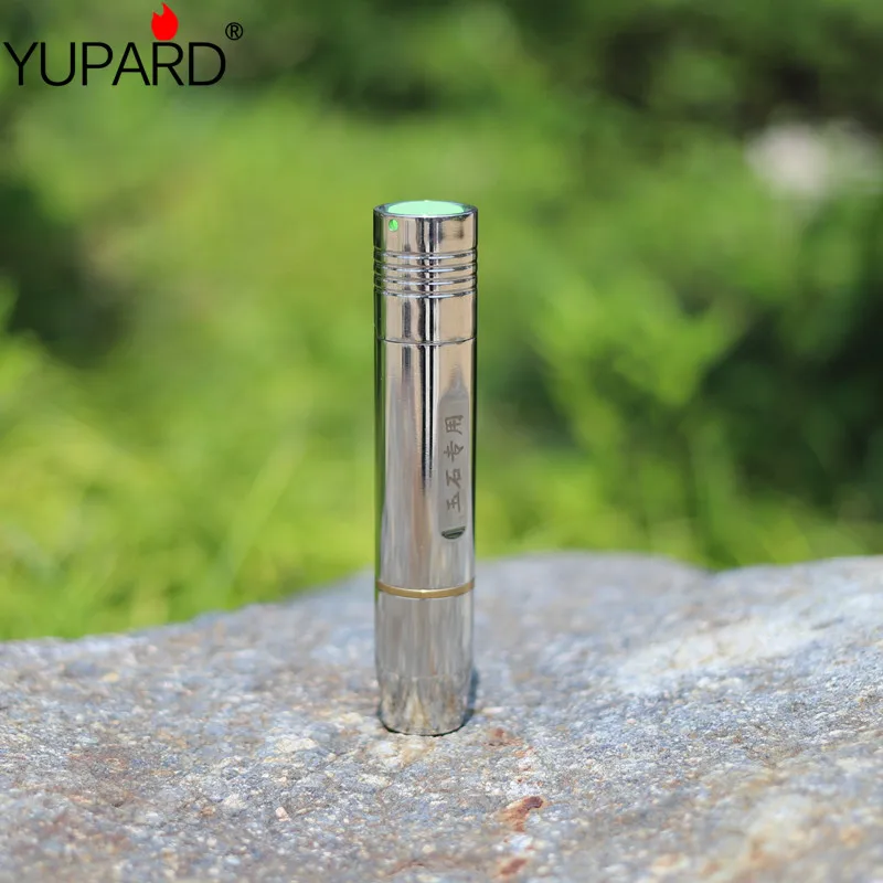 YUPARD Q5 светодиодный фонарик из нержавеющей стали с нефритовыми бликами, Нефритовая аккумуляторная батарея AA/14500 500Lms, 3 режима, Спорт на открытом воздухе