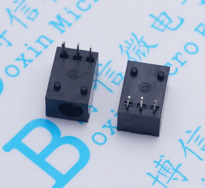 10 шт. DC Power 3Pin разъем питания DC003 иглы 1 3 мм 003 5*1 мм|Соединители| |