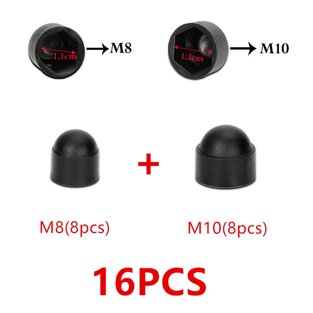 16 шт. гайка колеса колпаки Авто концентратор винтовой крышкой 17 мм болт диски