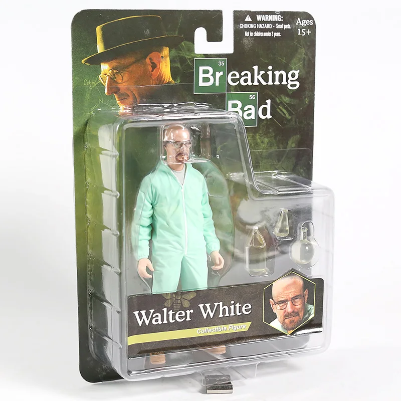 Breaking Bad Walter White 6&quot Action Figure Mezco Green Hazmat Suit | Игрушки и хобби