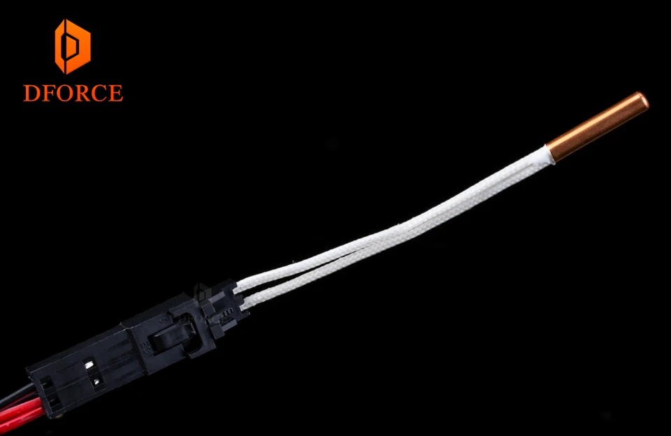 DFORCE 1 шт. ATC Semitec 104GT-2 104NT-4-R025H42G термистор картридж для E3D V6 вулкан сенсор картриджи нагреватель Блок