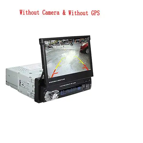 NO Camera NO GPS Camecho Авторадио Bluetooth 1 din автомагнитола " HD сенсорный экран Универсальный FM стерео аудио MP5 плеер видеокамера заднего вида в автомобиле с поддержкой технологии MirrorLink Link - Цвет: NO Camera NO GPS