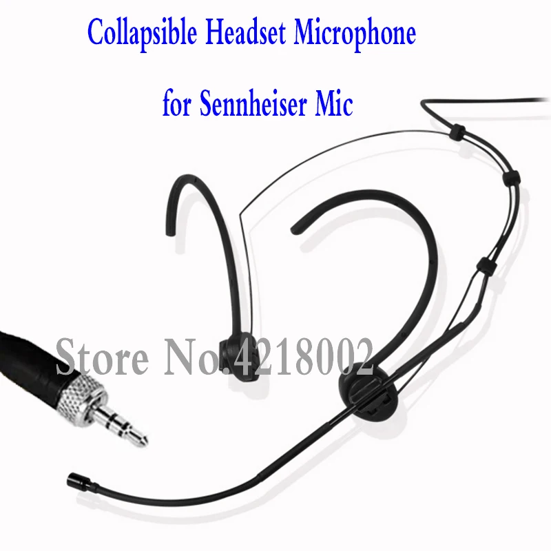 Гарнитура складной микрофон Микрофон для Sennheiser G1 G2 G3 EW SK 100 300 500 беспроводные