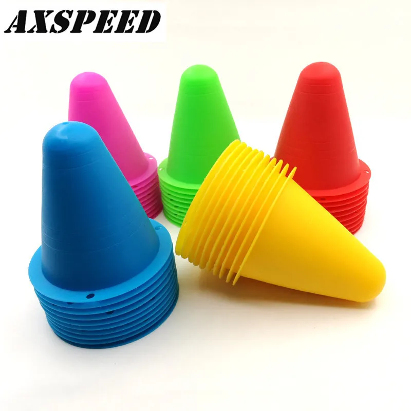 AXSPEED мягкие тренировочные дорожные конусы Pylons для Sakura D3 CS Axial 1:10 Радиоуправляемый