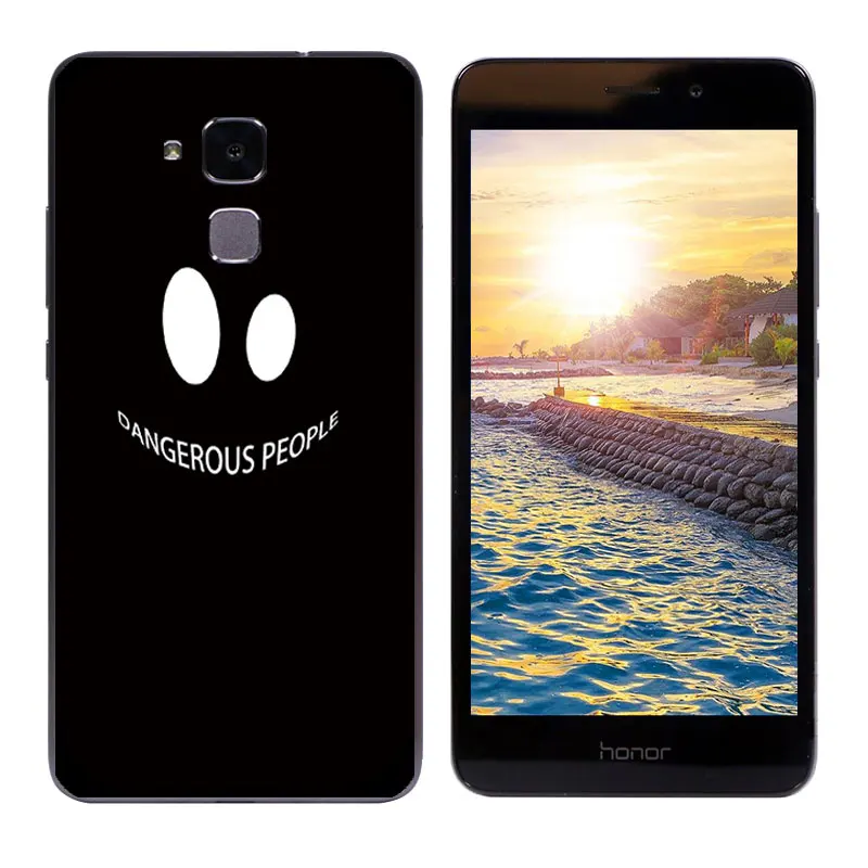 Для Huawei Honor 5C/7 Lite/GT3 5 2 &quotМягкий силиконовый чехол принт пианино для C Чехлы задней