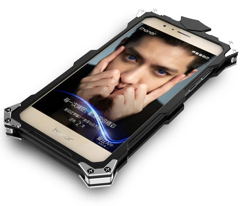Zimon авиации Алюминий металлический чехол для huawei Honor 9 Lite Honor 6X X6 BLN-L21 BLN-L22 BLN-L24/huawei GR5 /Коврики 9 lite