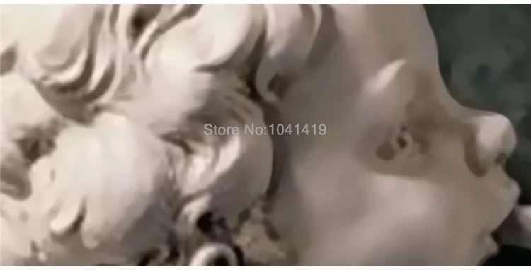 European Style 3D Stereo Gypsum Angel Figure Mural Wallpaper Living Room Art Home Decor Self-Adhesive Waterproof 3D Wall Papers