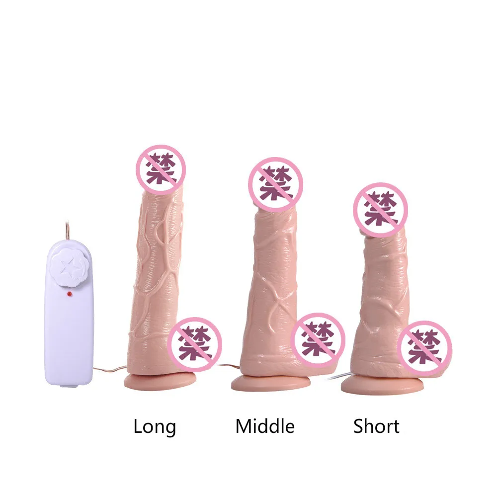 3 размера на присоске огромный фаллоимитатор реалистичный длинный вибратор