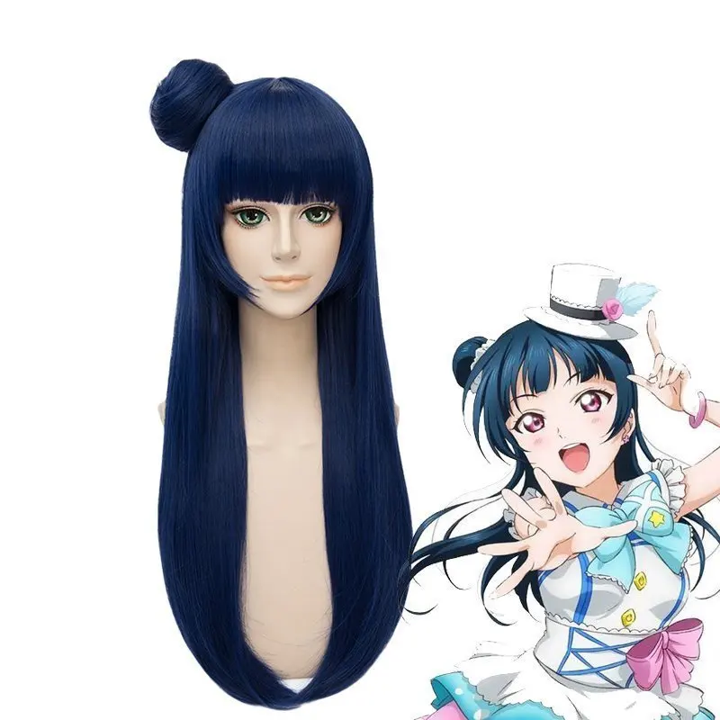 (Alice-Wig 072) Термостойкий волосяной парик из синтетического волокна аниме LoveLive!