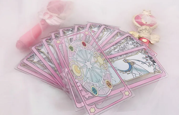new Drop Ship Card Captor Sakura Claer Fancy Magic Transparent Clow With Stage Cosplay Prop Acrylic | Тематическая одежда и