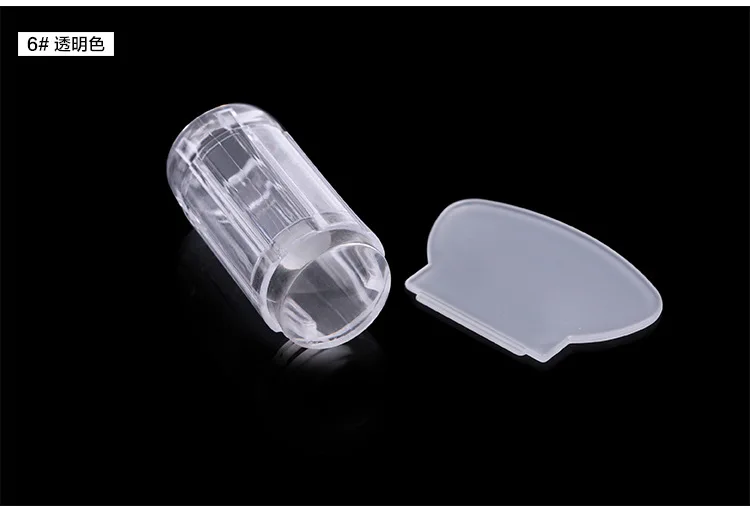 

2,8 см прозрачный штамп для ногтей 1 набор прозрачный дизайн ногтей Желейная головка Stamper силиконовый скребок прозрачный Stamper,HJ121111