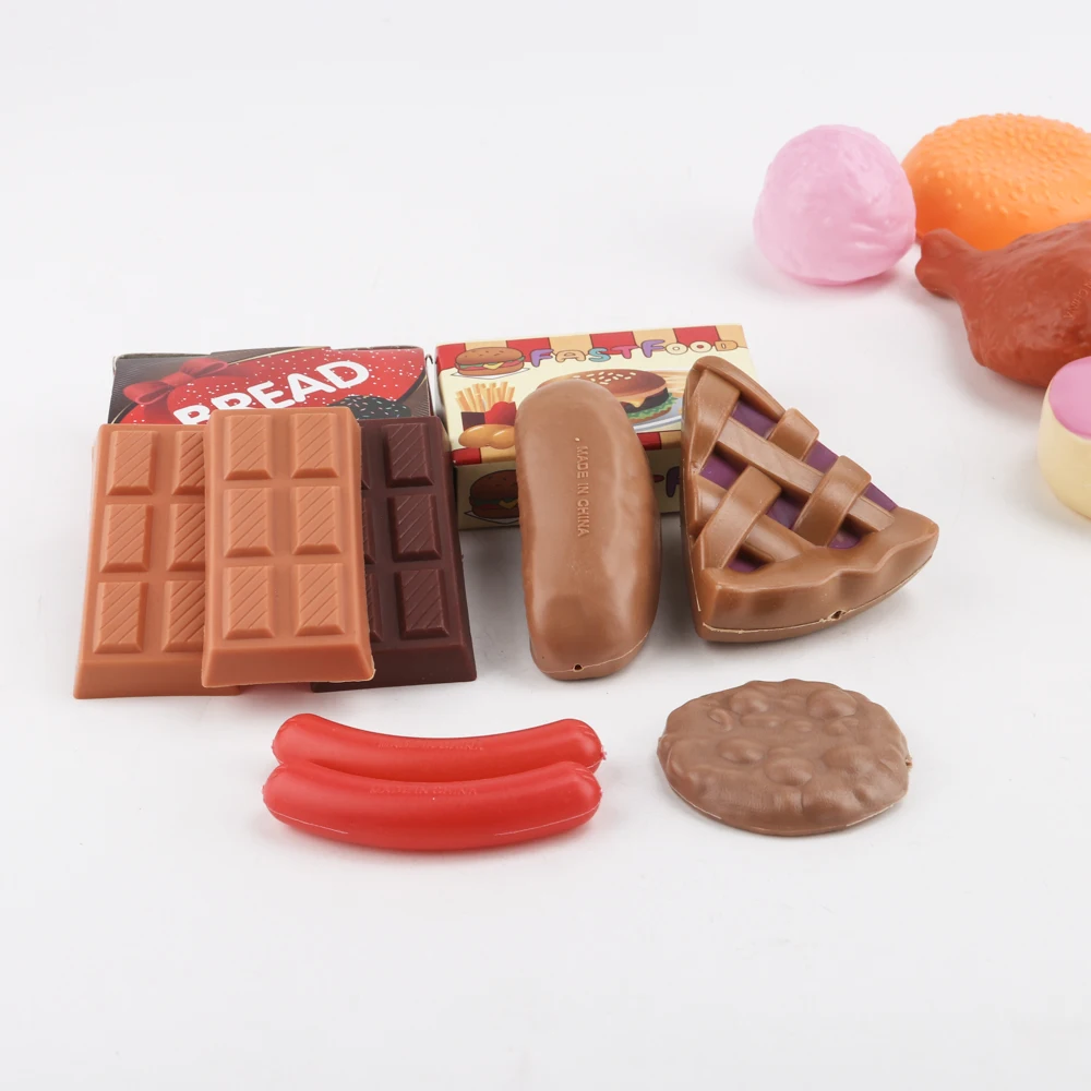 Новый 26 шт. Набор для игры в вкусные лакомства игрушки ролевых игр развивающий