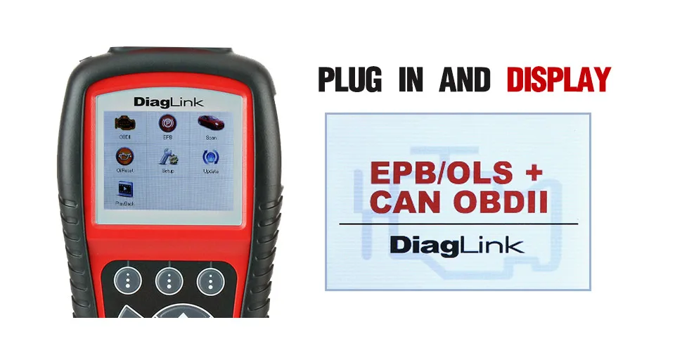 Autel DiagLink полная система OBD2 сканер автомобильный диагностический инструмент OBD 2 EOBD код ридер двигатель ABS подушка безопасности Трансмиссия PK MD802 MD805