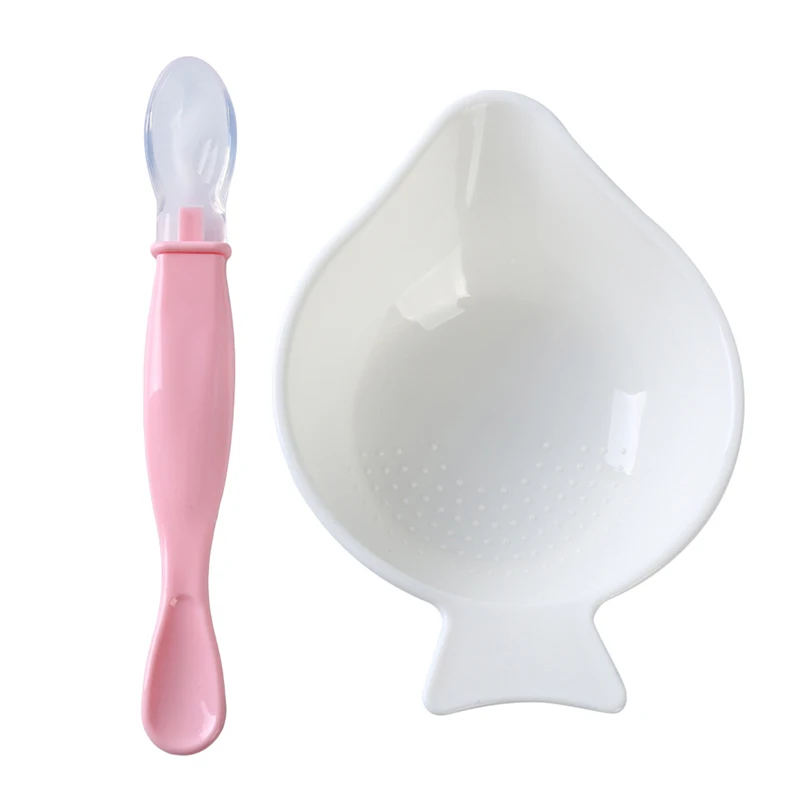 Набор для кормления ребенка из 2 предметов посуда еды экологически чистая детей