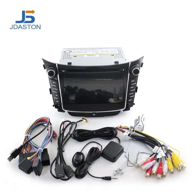 JDASTON Android 10 0 автомобильный dvd плеер для Hyundai I30 Elantra GT 2012 2017 Мультимедиа GPS навигация