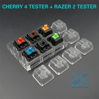 Тестер переключателей Cherry MX Kailh светопроницаемые клавиши пробоотборник печатная