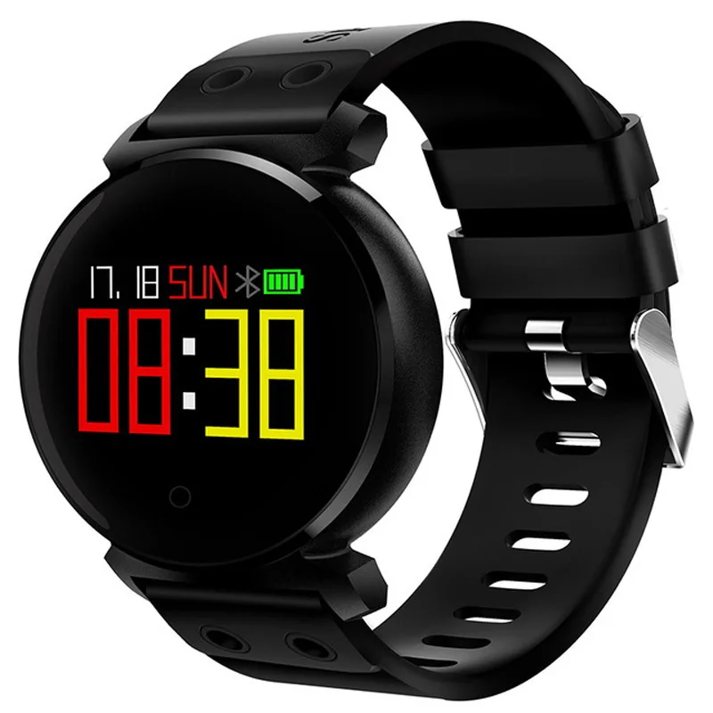 IP68 Waterproof Colorful OLED Smart Band Pressure Heart Rate Monitor Watch Bracelet Blood oxygen Wristband | Электроника