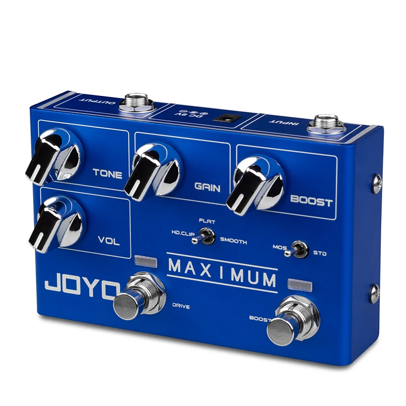 JOYO R 05 Максимальная педаль эффектов гитары двухканальный звуковой эффект