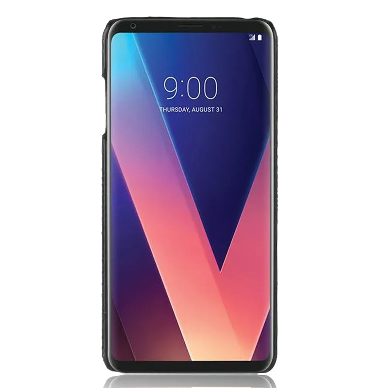 Чехол для телефона LG V30 6 0 дюйма твердая Роскошная искусственная кожа Ретро стиль