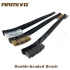 Armiyo двухсторонняя проволоканейлоновая щетка, набор для чистки ствола оружия, инструмент для стрельбы, аксессуары для пейнтбола 3 шт.компл.