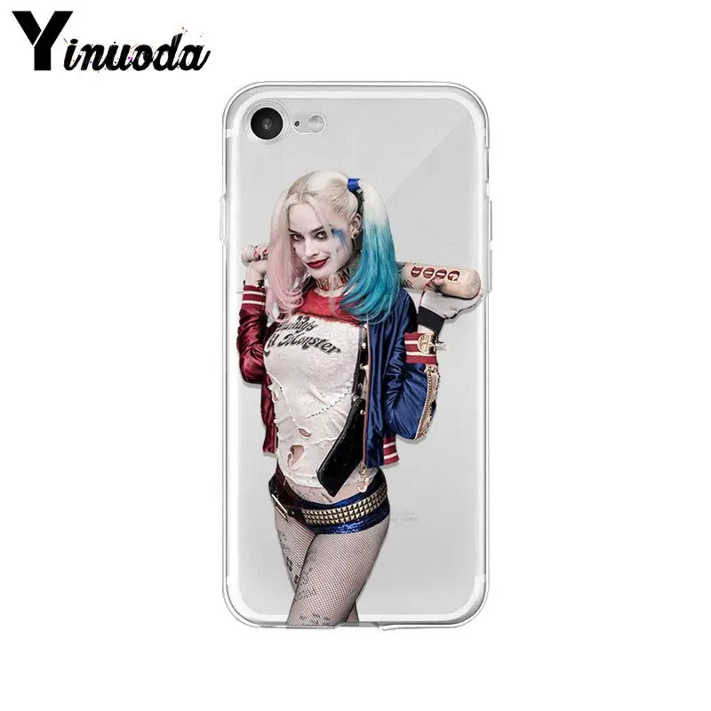 Yinuoda Harley Quinn Joker 2018 новый роскошный модный Чехол для мобильного телефона Apple iPhone 8 7 6