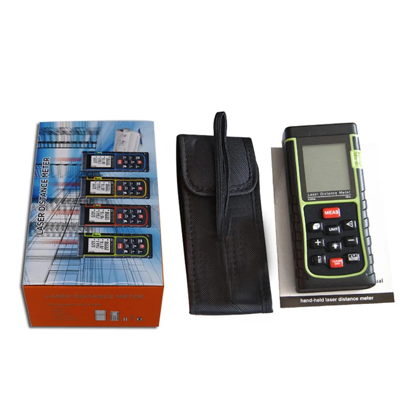 40 м ручной лазерный дальномер инфракрасный прибор для измерения расстояния