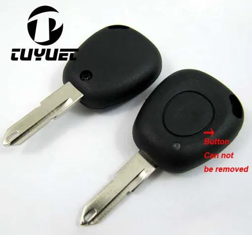 1 Button Remote Car Key Shell for Renault Clio Espace Blanks Case (Button Can not be Removed) | Автомобили и мотоциклы