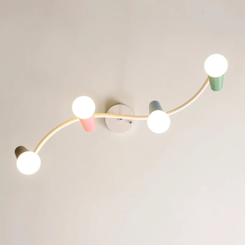 Modern creative personality color Hang lamps pendant lights led for home nordic light fixtures loft style hanging | Лампы и освещение