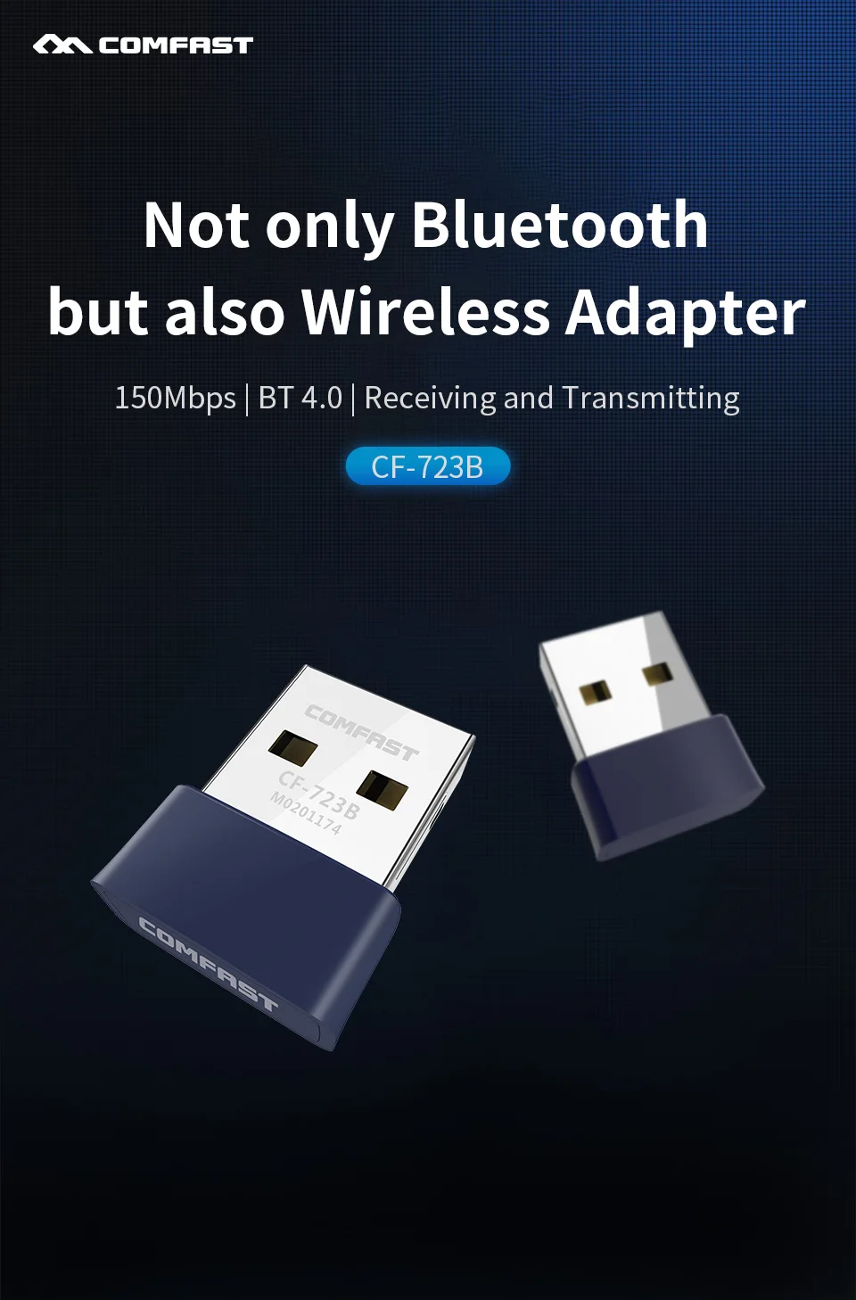 150 м Мини Wi-Fi адаптер ПК сетевая карта Wi-Fi антенна 802.11b/g/n USB WiFi ключ bluetooth 4,0 2,4G USB Ethernet WiFi приемник