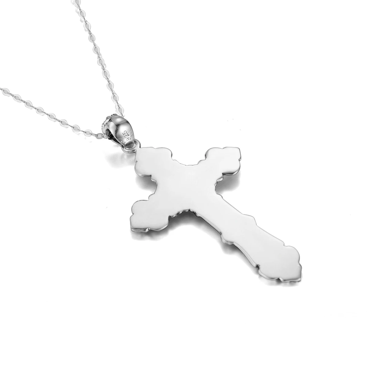 Кулон в виде Креста для мужчин и женщин из серебра 925 пробы|jewelry pendant|jewelry necklace