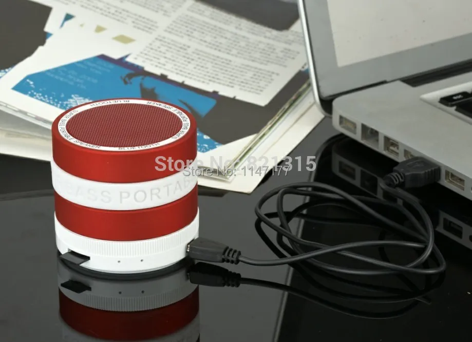 FM Bluetooth беспроводной динамик супер бас мини портативный для сотового телефона