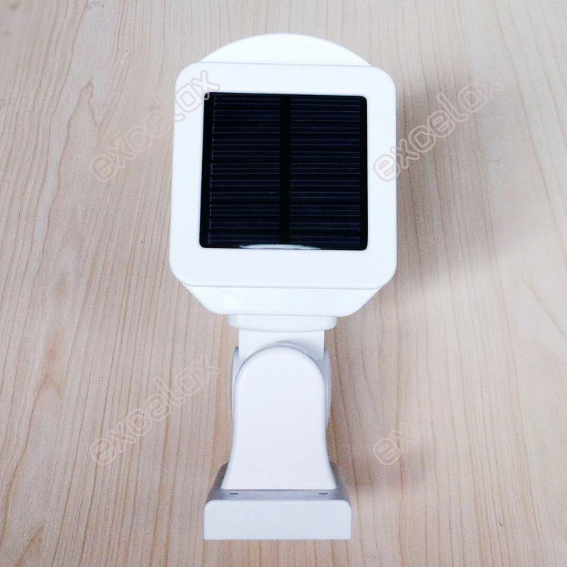 Солнечная энергия Двойной сенсор открытый беспроводной детектор движения PIR Pet