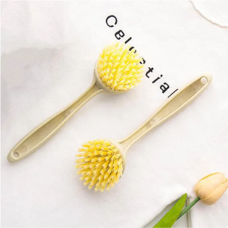 Decontamination Wash Pot With Long Handle Dishwashing Brush Household Cleaning Of Sink Stove Kitchen Supplies | Дом и сад